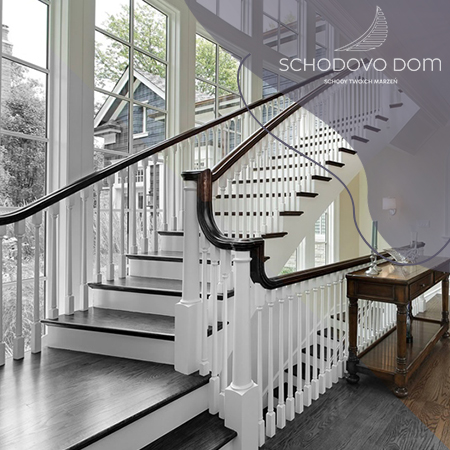 Schody dębowe na beton – solidne i stylowe